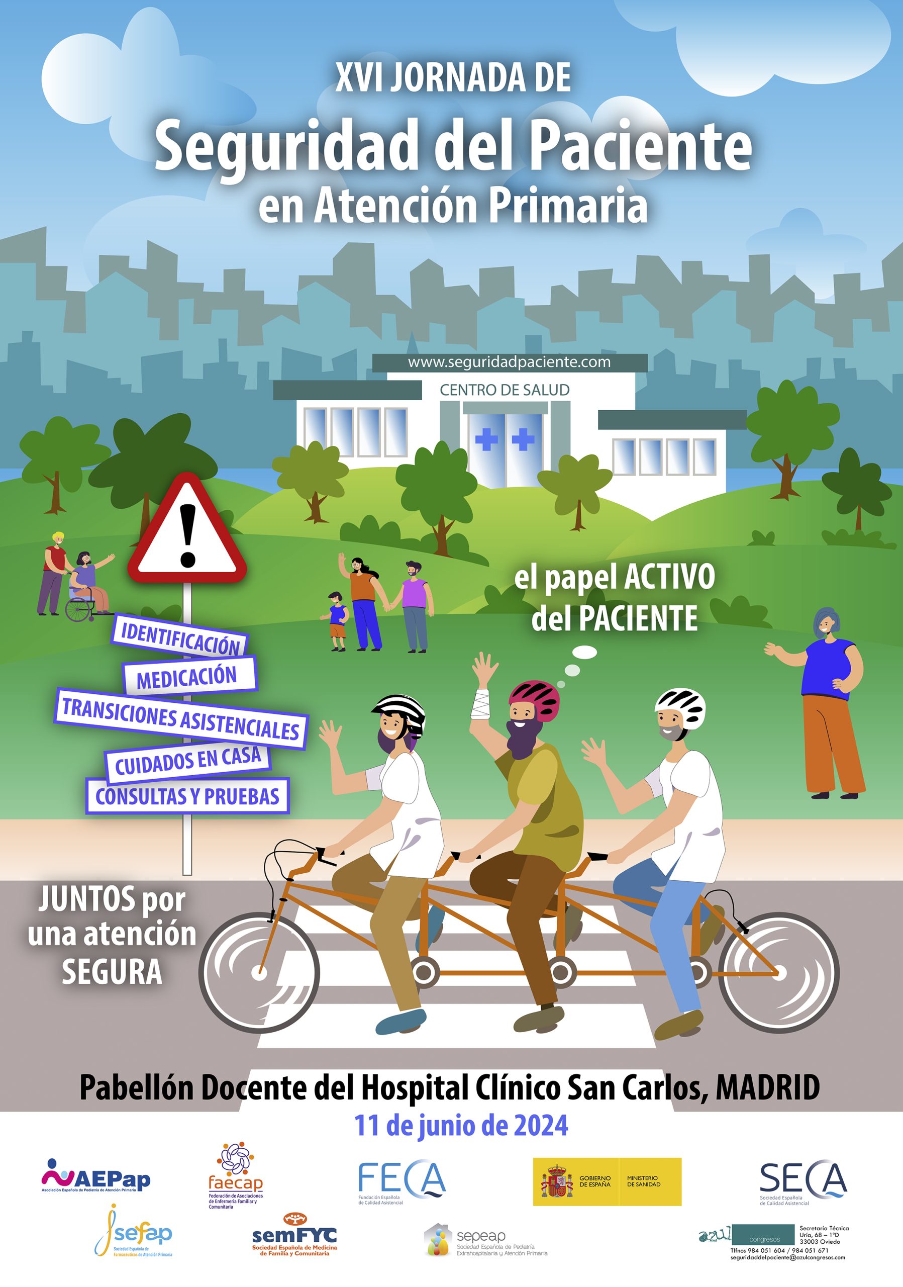 Lee más sobre el artículo XVI Jornada de Seguridad del Paciente en Atención Primaria. Madrid, 11 de junio de 2024